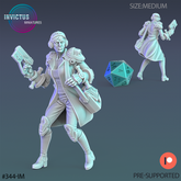 Cyber City Medic 3D-printed model